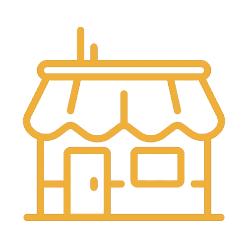 Ícono de comercios y locales