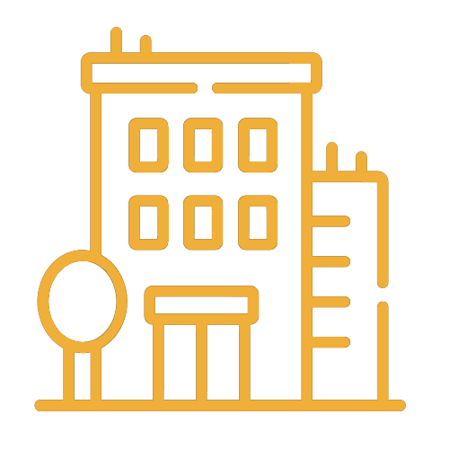 Ícono de oficinas y corporativos